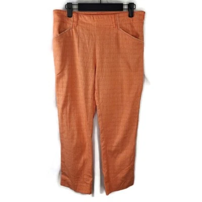 Cartonnier Anthropologie Striped Stretch Charlie Trouser Cropped Pants Sz 4 - Image 1 of 4