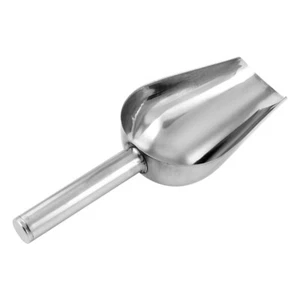 Scoops Stainless Steel Shovel for Pet Food Dry Goods Candies Popcorn Spices - Picture 1 of 12