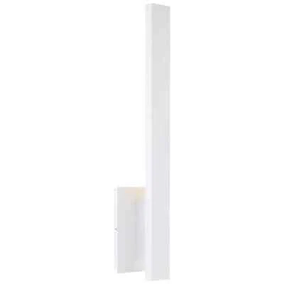 Access Lighting Haus 5 in. White LED Sconce with Acrylic Lens 62160LEDD-WH/ACR - Image 1 of 4