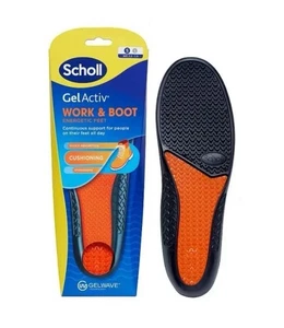 Scholl Gel ActiveWork Einlegesohlen Herren Shock Absorber Bequem Stiefel Schuh 35,5 / 40,5 - Bild 1 von 5