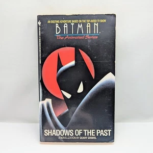 Batman Animated Shadows of the Past by Geary Gravel 1993 Bantam 1st Print PB - Imagen 1 de 5