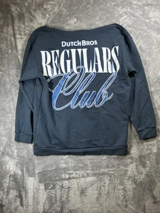 Dutch Bros Regulars Club Hoodie Erwachsene 2XL Limited Edition Blau Oversize - Bild 1 von 8