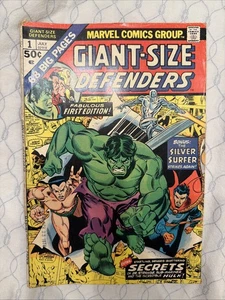 Giant-Size Defenders Issue #1 Marvel Comic Book 1974 Silver Surfer - Bild 1 von 12