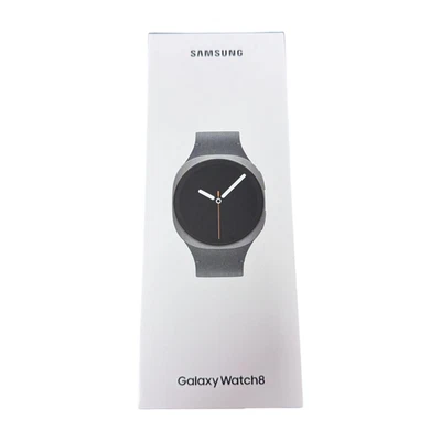 Samsung Galaxy Watch8 L330 44 mm Bluetooth Smartwatch graphit AMOLED-Display GPS - Bild 1 von 2