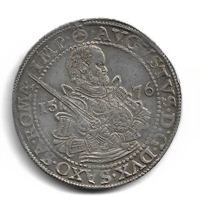 Deutsche Staaten Kurfürstentum Sachsen - AUGUSTUS I - TALER 1576 - Bild 1 von 2