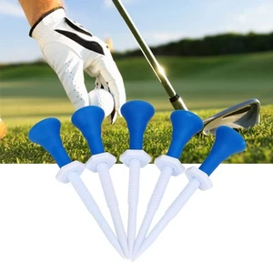 5pcs Golf Tees Holder Plastic 85mm Length Adjustable Hex Screw Nut Golf ZZ - Picture 1 of 12