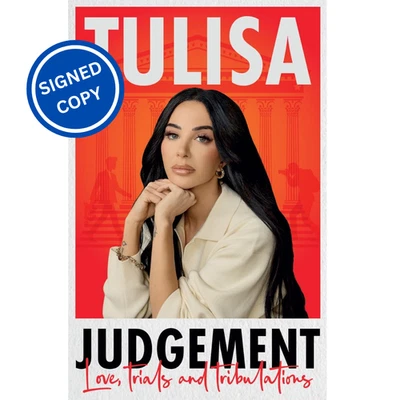 Signed Book - Judgement by Tulisa Contostavlos First Edition 1st Print - Image 1 of 3
