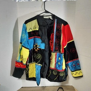 Drapers & Damon's Women's Jacket Size Pxl Boho Chic . Chinese Hippie. Well Made - Picture 1 of 9