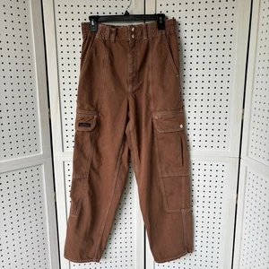 BDG Urban Outfitters Baggy Cargo Relaxed Skate Jeans Braun Größe 30 Damen - Bild 1 von 9