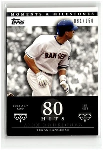 2007 Topps Moments & Milestones #29-80 Alex Rodriguez #/150 A1780 - Picture 1 of 2
