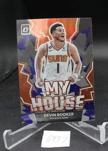 2022-23 Panini Donruss Optic - My House Devin Booker #14 Purple Prizm - Bild 1 von 2