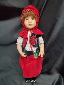 C2 Good Kruger Fairy Tale Series Little Red Riding Hood Doll 17" "Little Ones" - Picture 1 of 17