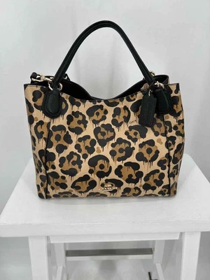 Cartera Coach Edie Leopard Foto 1 de 2
