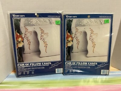 2 packages Vogart Crafts Praying Hands pillow cases stamped 8700H - Image 1 of 4