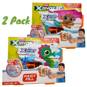 Wasserpistole Zuru X Shot Jr. 2 - 30 Fuß Reichweite 1 Sek. schnelles Befüllen Kinderspielzeug | Neu im Karton - Bild 1 von 20