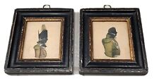 Antique John Buncombe Officer of the 60th Rifles Silhouettes Nevill Jackson Col.