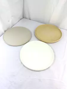 3 Vtg Rubbermaid Lazy Susan Spice Rack Turntable Organizer Tray Plastic 10.5" FS - Picture 1 of 9