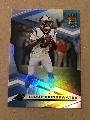 TEDDY BRIDGEWATER 2020 Donruss Elite *1st Carolina Panthers Card* #78 - Image 1 of 3