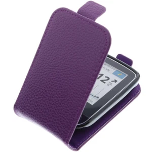 Tasche für Abbott Freestyle Libre 2 FlipStyle Schutz Hülle Flip Case Lila - Bild 1 von 6
