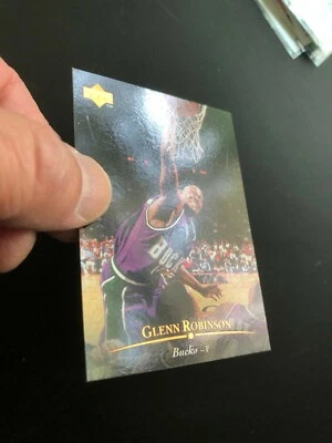 Rookie 1995 GLENN ROBINSON Upper Deck # 13 Basketball Card. Made in USA - Image 1 of 4