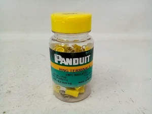 TERMINALI AD ANELLO ISOLATI IN VINILE PANDUIT - 50 PZ - Foto 1 di 9