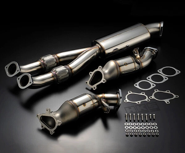 HKS МЕТАЛЛИЧЕСКИЙ КАТАЛИЗАТОР для NISSAN GT-R R35 (VR38DETT) 12/07- - Изображение 1 из 1