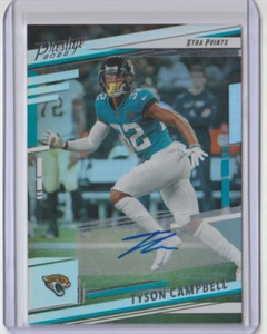 Panini Prestige 2022 - Xtra Points Signatures Premium - Tyson Campbell #139 automático - Imagen 1 de 1