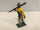 Vintage Fusilier Miniatures Nottingham Robin Hood Lead Soldier Yellow With Rifle