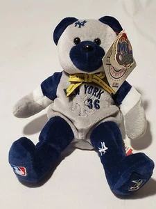 Neu 1999 Team ML Bears Authentic New York Yankees 8 Zoll Plüsch Baseball #36 D. Kegel - Bild 1 von 6