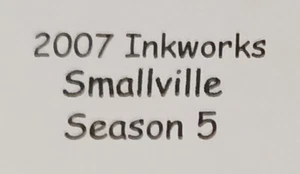 2005 Inkworks Smallville Staffel 4 SM4-1 gegossen - Bild 1 von 3