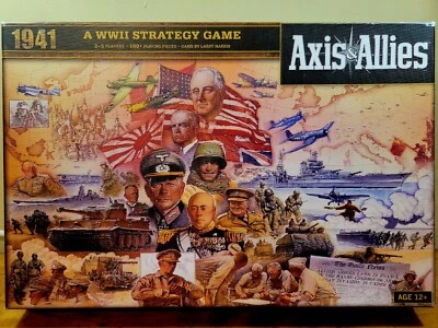 AXIS & ALLIES WWII 1941 Strategy Boardgame (COMPLETE), 2012 Avalon Hill, Preown - Image 1 of 4