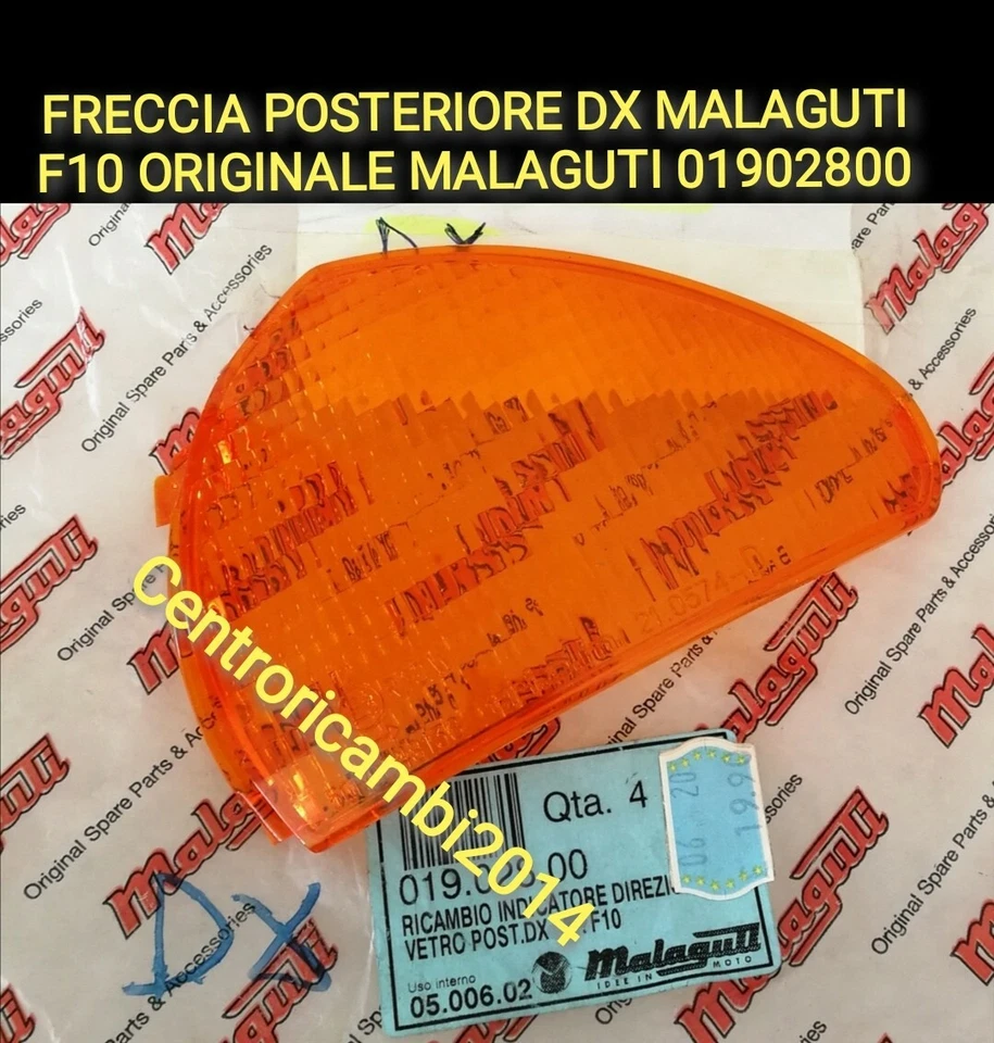 MALAGUTI FRECCIA POSTERIORE DX F10 FRECCIA POSTERIORE DX MALAGUTI F10 ORIGINALE MALAGUTI 01902800
