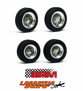 BRM LLANTAS 15" ALEACION RADIOS - 22 x 7mm + 22 x 9mm - BORRANI PCS NINCO MITOOS - Imagen 1 de 1