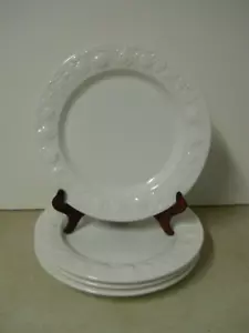 x5 platos de cena Franco Giorgio de Quadrifolglio fruta y vid en relieve Italia - Imagen 1 de 7