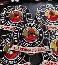 Augusta Fire Station 16 patch - Cardinals Nest