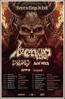 VENOM INC | EXHUMÉ | ACID WITCH Tour 2023 édition ltée affiche rare heavy metal thrash