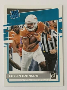Panini Donruss 2020 fútbol americano Collin Johnson Jaguars clasificación base de novato radiocontrol #347! - Imagen 1 de 2