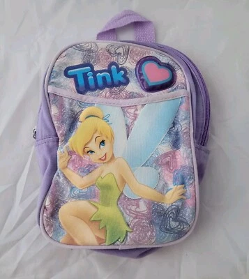 Mini Mochila Bolso Cartera Tink De Colección Disney Hadas Campanilla Y2K Niños Niñas Foto 1 de 4