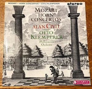 SAX 2406 B/S MOZART 4 Horn Concertos, Civil, Klemperer, Philharmonia EX+ LP - Bild 1 von 8