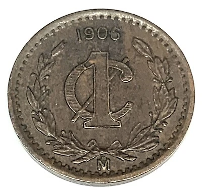 # C6180   MEXICO  COIN,     ONE CENTAVO   1906 - Image 1 of 2