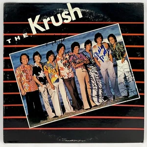 THE KRUSH THE KRUSH 1981 AUTOGRAPHS LP NM Vinyl Record Bluewater SLP-750 - Picture 1 of 11