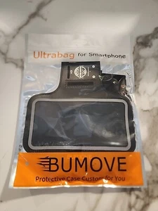 NEUF BUMOVE Ultrabag pour Smartphone Housse de Protection Brassard Noir 4" x 7,5" - Photo 1 sur 12