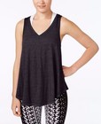 New Calvin Klein Performance Women Relaxed Icy Wash Yoga Tank Top PF6T3412 Black