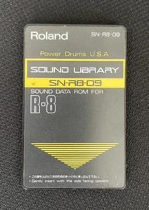ROLAND R8 Cartridge SN-R8-09 Card “Power drums U.S.A.“ for R8/R8m - Bild 1 von 1
