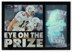 1996 PINNACLE LASER VIEW HOLOGRAM (EYE ON THE PRIZE) DAN MARINO #6 - Picture 1 of 1