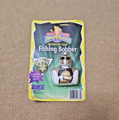 Bobber de pesca Mighty Morphin White Power Rangers Zebco nuevo Foto 1 de 4