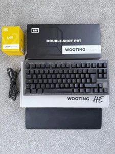 Wooting 80HE Gaming Tastatur Lekker 60/Ansi, Zinklegierung, Ghost, PBT Keycaps - Bild 1 von 5