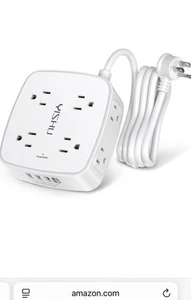 6 Ft Surge Protector Power Strip - Photo 1/7