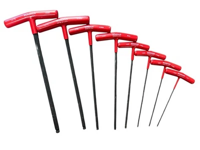 BONDHUS METRIC 2-10MM  8PC T-HANDLE HEX WRENCH SET - Image 1 of 4
