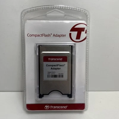TRANSCEND COMPACTFLASH ADAPTER TS0MCF2PC NEW - Image 1 of 3